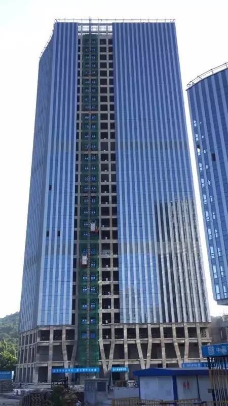 福建最大金融综合体——江河幕墙承建“海西金谷广场” 幕墙AYX爱体育即将竣工